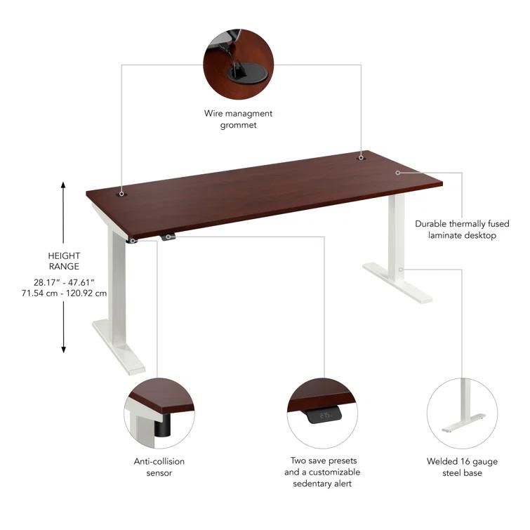 Bush Business Furniture Move 40 Series Electric Height Adjustable Standing Desk