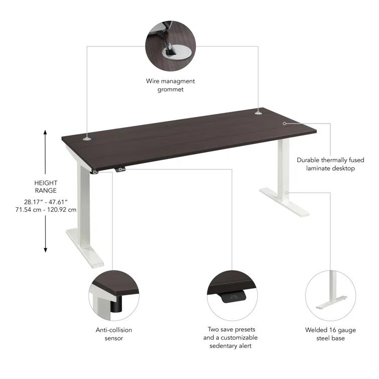 Bush Business Furniture Move 40 Series Electric Height Adjustable Standing Desk
