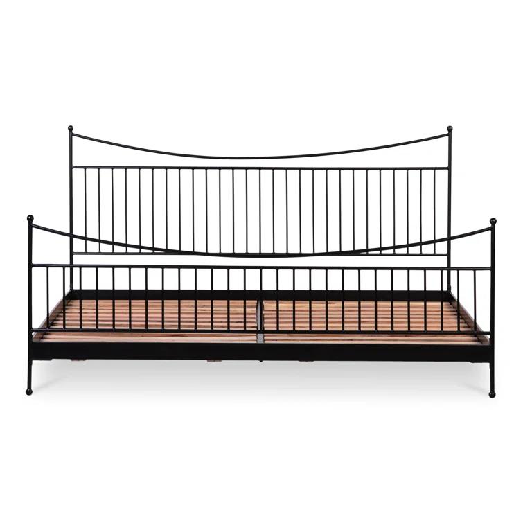 Sylvie Platform Bed - Black / King