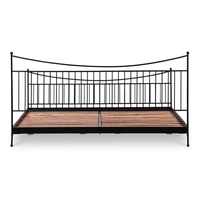 Sylvie Platform Bed - Black / King