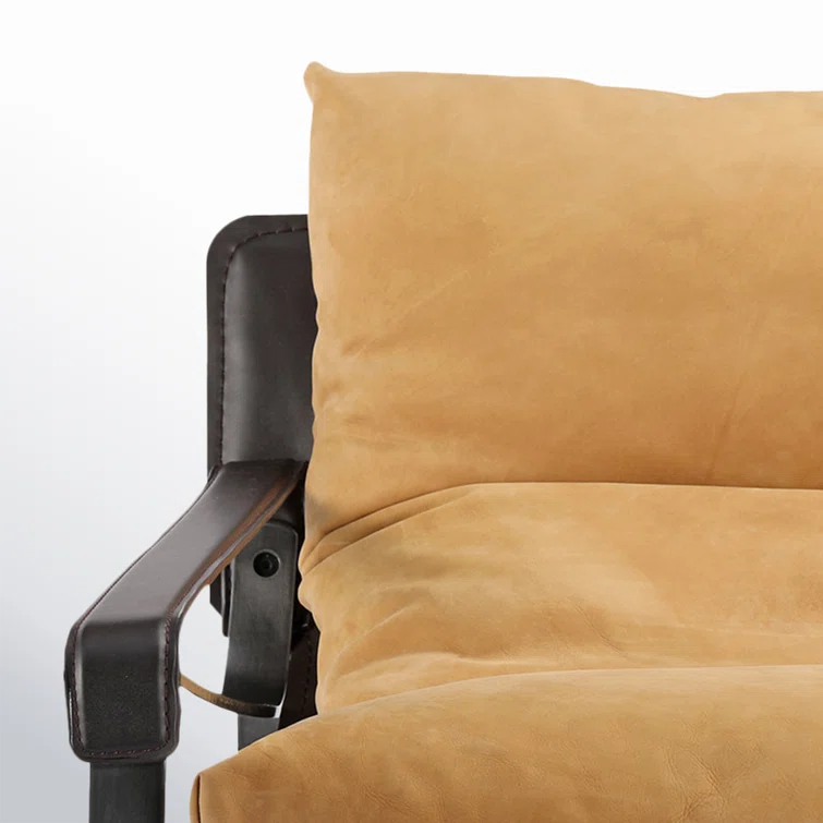 Bo Leather Accent Chair