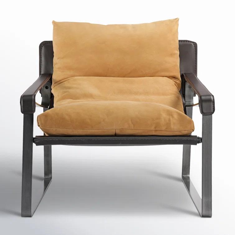 Bo Leather Accent Chair