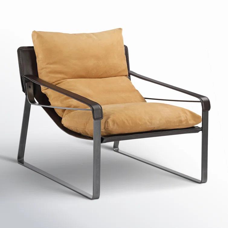 Bo Leather Accent Chair