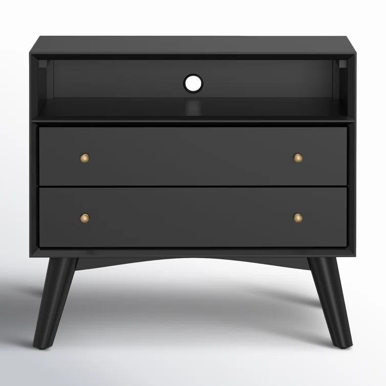 Williams 2-Drawer Nightstand with Shelf
