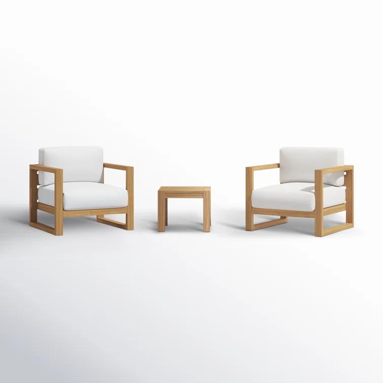 Cambridge 3 Piece Outdoor Patio Teak Set