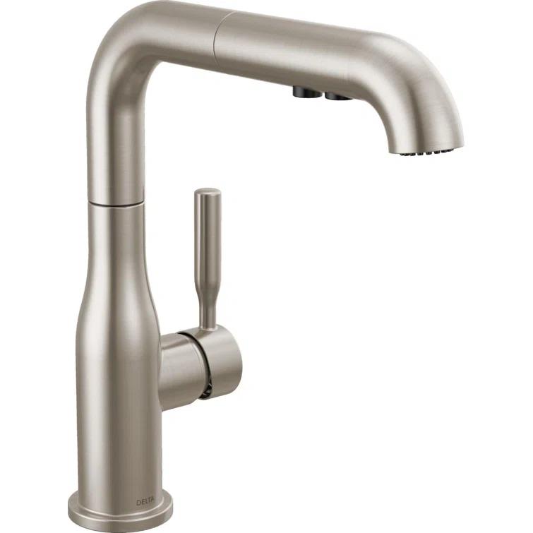 Almari Pull-Out Sprayer Kitchen Faucet, Single Handle Kitchen Sink Faucet