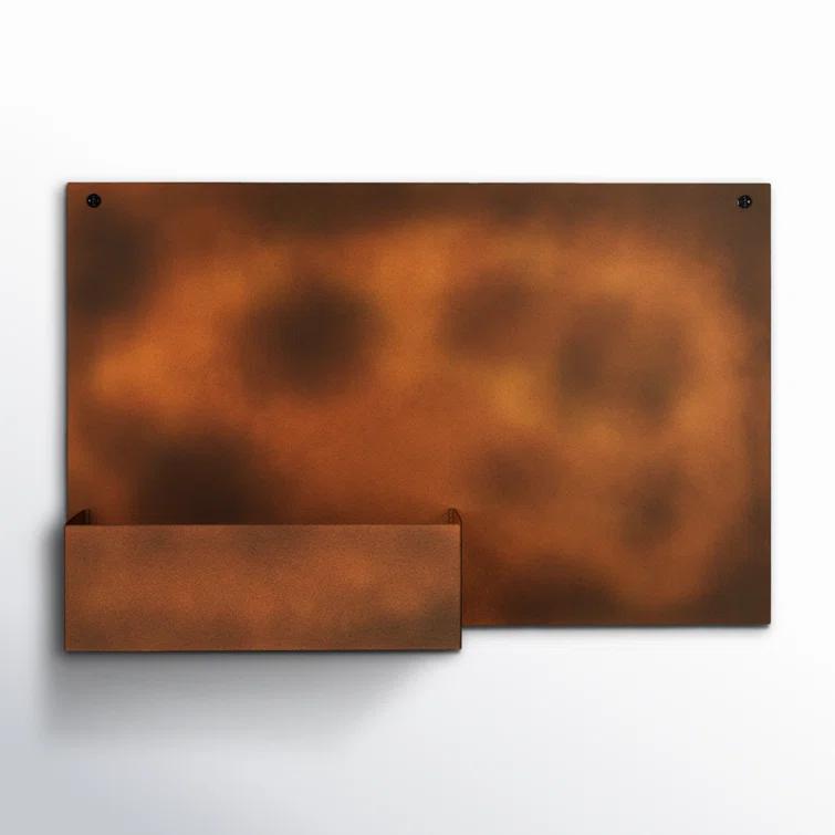 Kaiser Rust Finish Metal Indoor/Outdoor Wall Planter