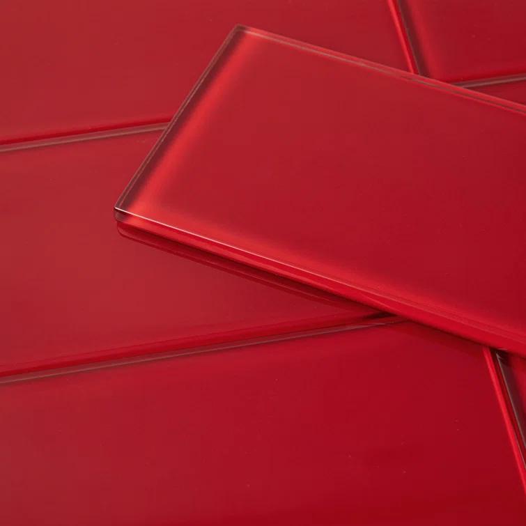 3" x 9" Glass Subway Tile