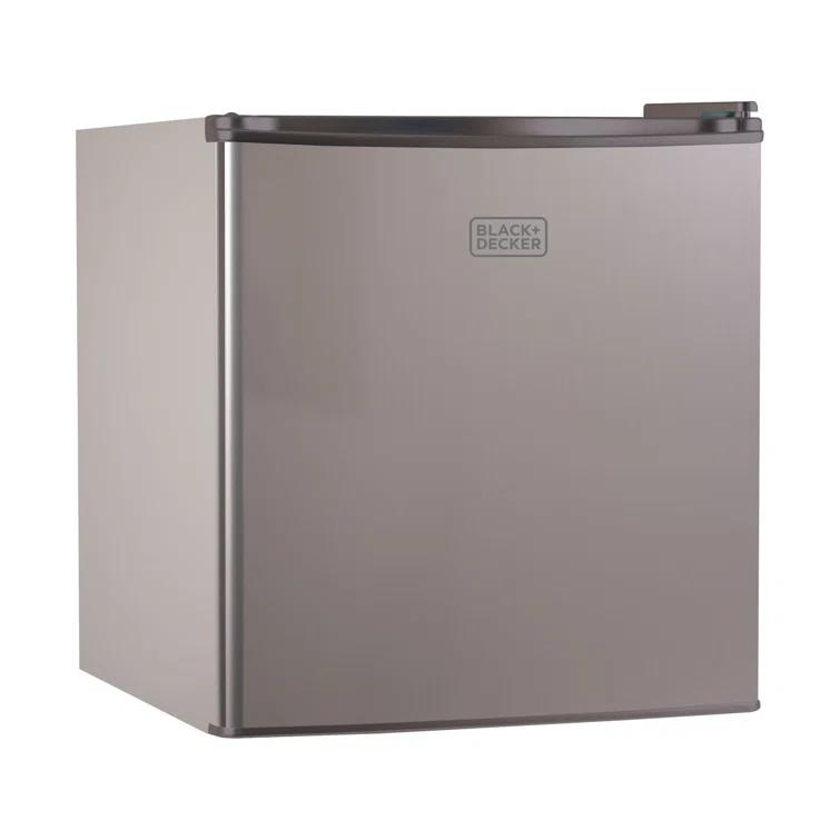 BLACK+DECKER BCRK Series 1.7 cu. ft. Freestanding Mini Fridge with Freezer