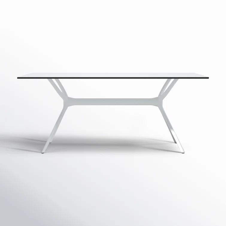 Farrah Synthetic Laminate Outdoor Dining Table