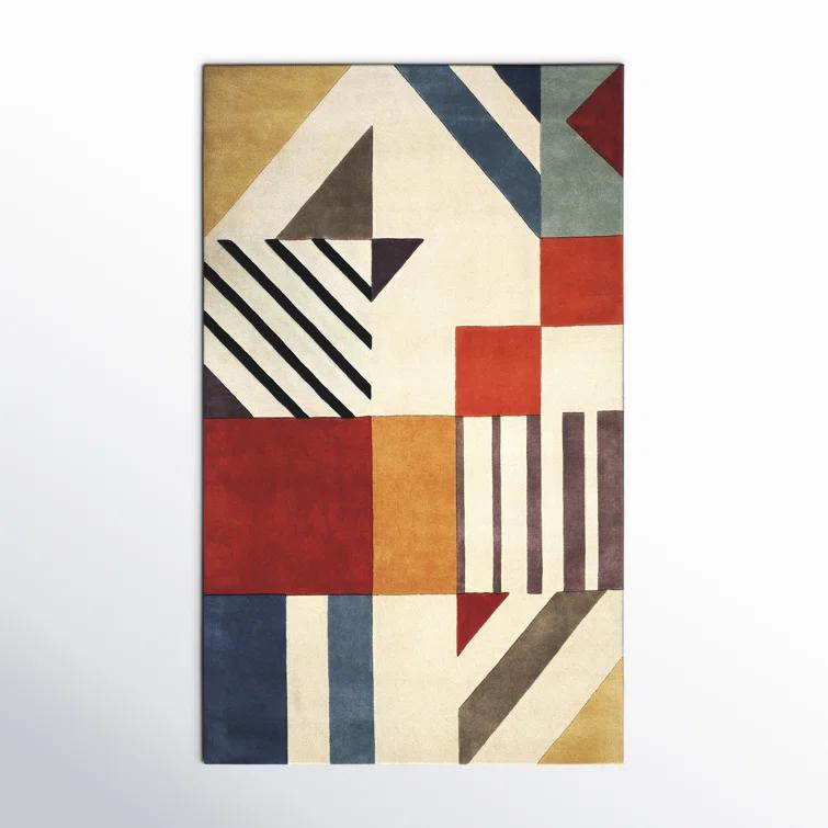 Fifth Avenue FTV120 Hand Tufted Area Rug - Ivory/Multi - 3'x5' - Safavieh.