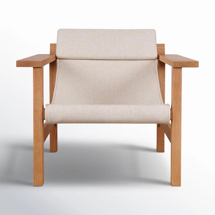 Josef Accent Chair - Natural Linen
