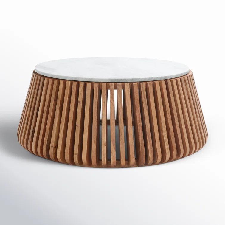 Beckton Genuine Marble Coffee Table