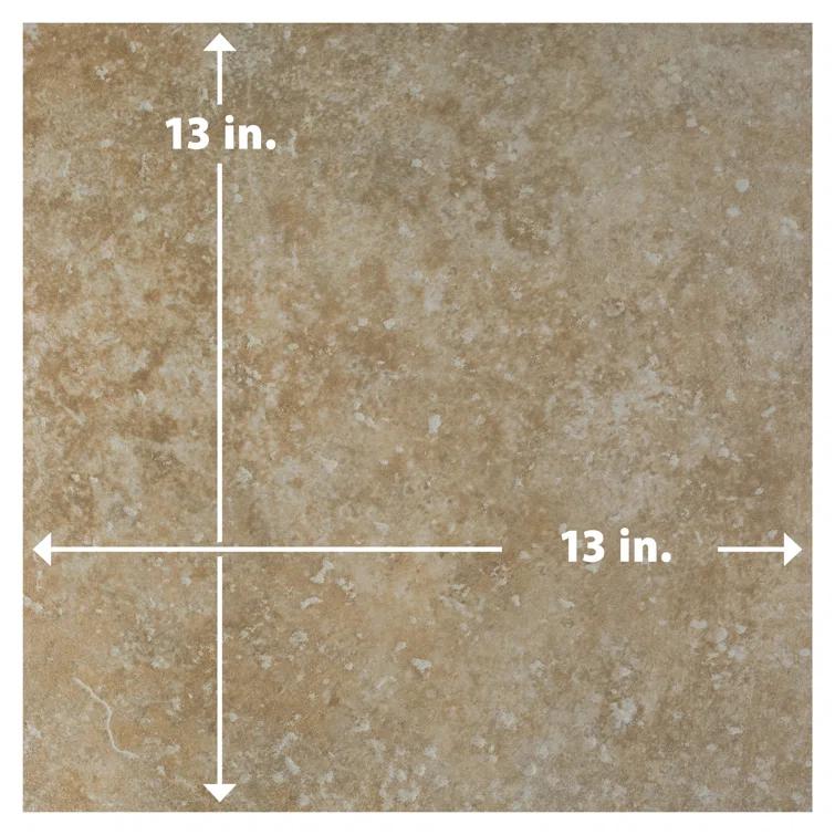 Roma 13 In. X 13 In. Porcelain Floor And Wall Tile