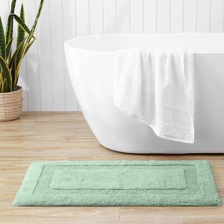 Tommy Bahama Home Tommy Bahama Long Branch Solid Cotton Reversible Bath Rug