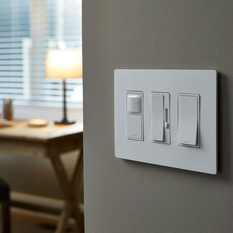 Radiant 15-Amp 4-Way Decorator Rocker Light Switch