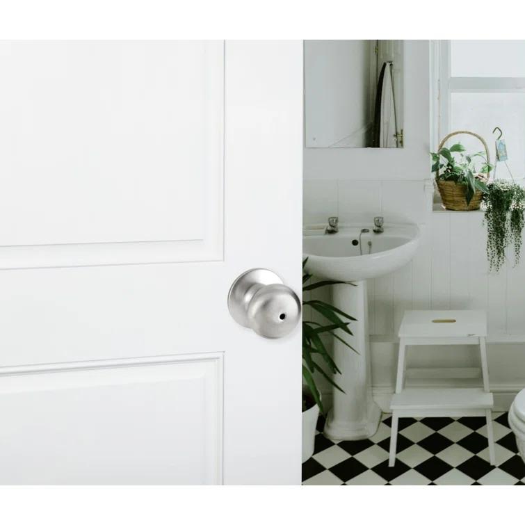 Delaney Hardware KS1021-PP Saxon Privacy Door Knob US15 5 Pack