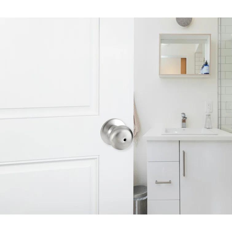 Delaney Hardware KS1021-PP Saxon Privacy Door Knob US15 5 Pack