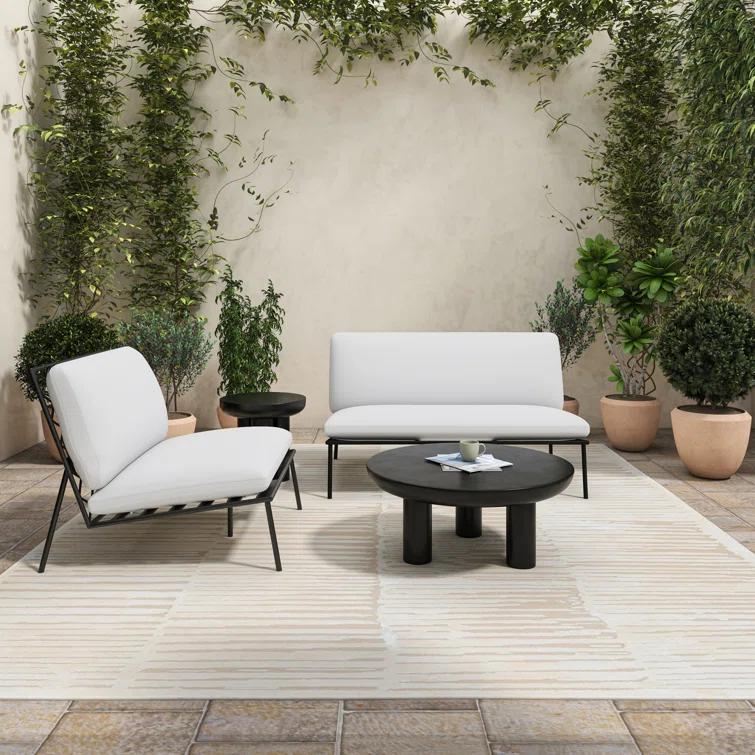 Peagan Indoor / Outdoor Round Coffee Table
