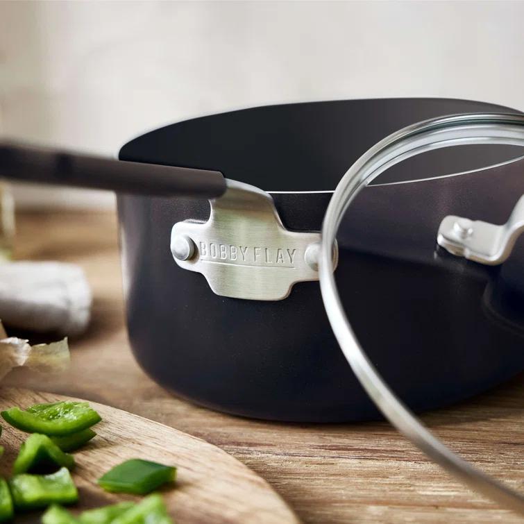 GreenPan Bobby Flay by GreenPan Professional Grade Ceramic Nonstick 2.53QT Saucepan with Lid