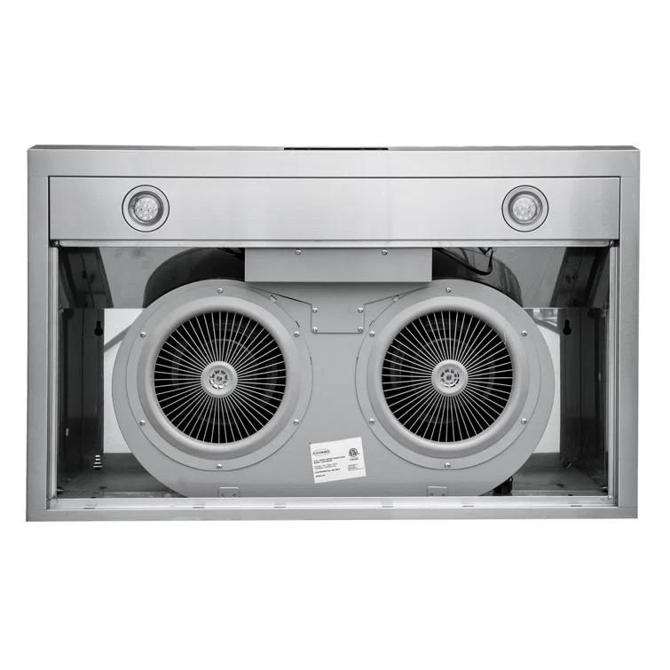 Cosmo 36 in. Haven Collection Ducted Under Cabinet Range Hood, Touch Controls, LED Lights, Permanent Filters, Stainless Steel
