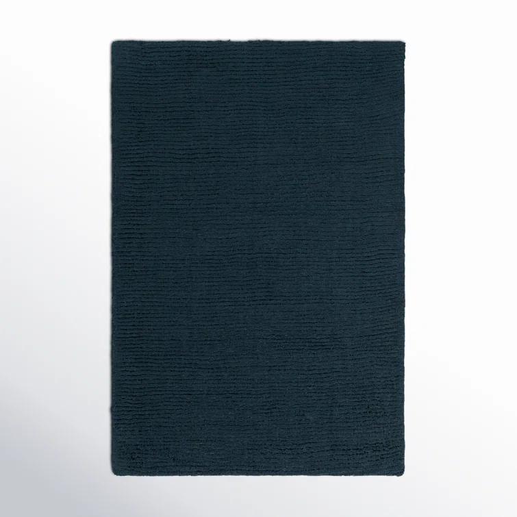 Crowe Wool Dark Blue Rug