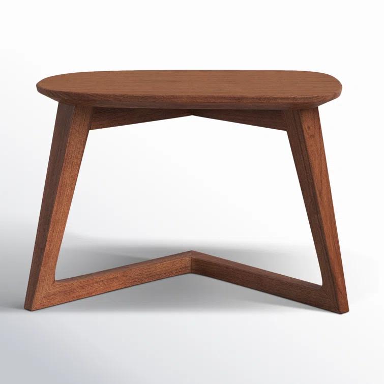 Fischer Solid Wood Frame End Table