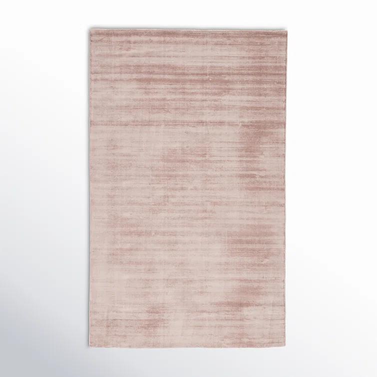 Oath Viscose Pink Rug