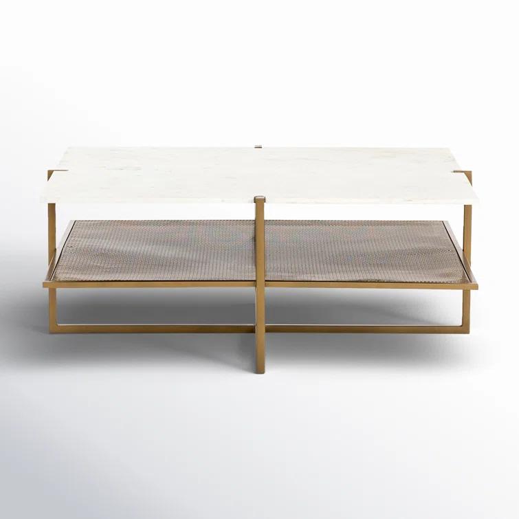 Hyla Square Marble Coffee Table (41")