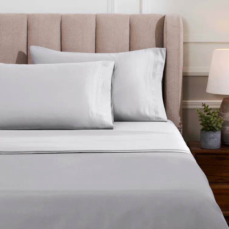 Superior Egyptian Cotton Deep Pocket Solid Luxury 1500 Thread Count Sheet Set