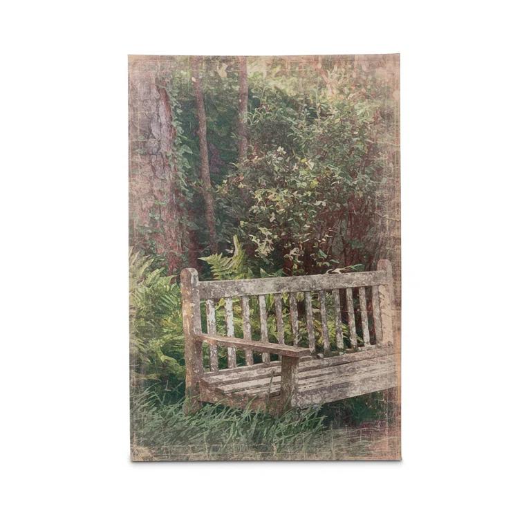 Park Hill Collection " Secret Garden Bench "