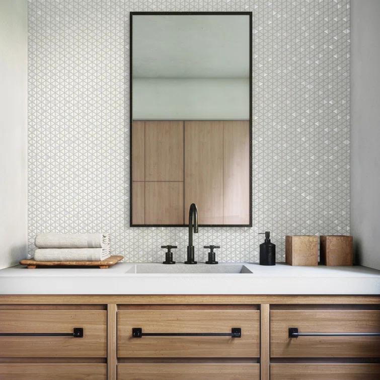 Daltile Starcastle 1" Triangle Glass Wall Mosaic (Set of 13)