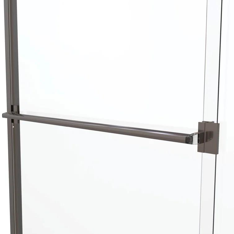 Classic 56" W x 57" H Bypass Frameless Tub Door