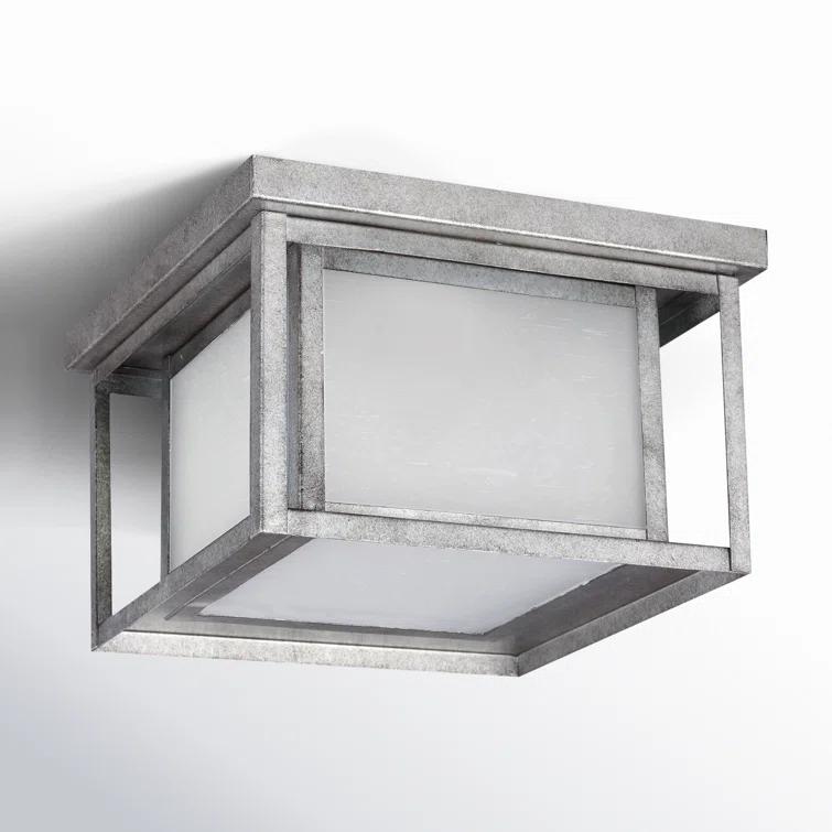 Vermont Square Outdoor Flush Mount