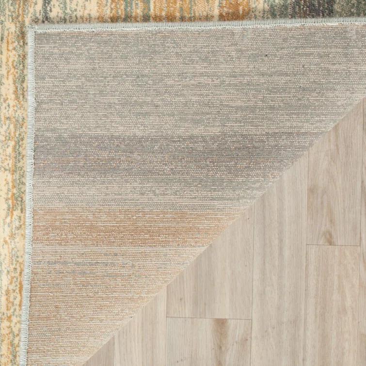 Pierrette Vintage Performance Abstract Rug