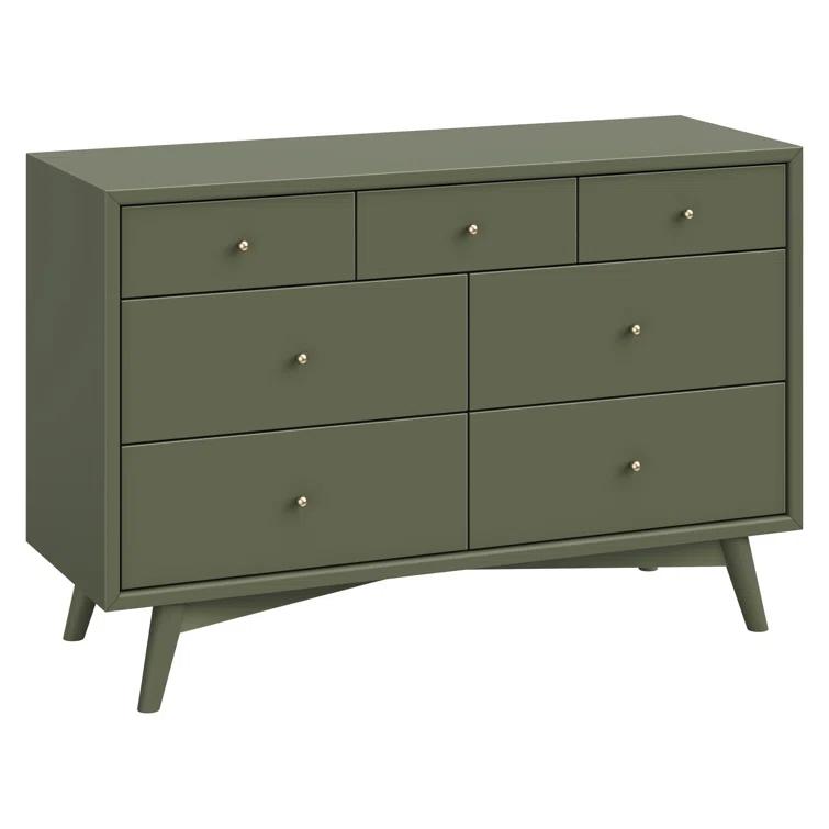 Palma 7 Drawer 53" W Double Dresser