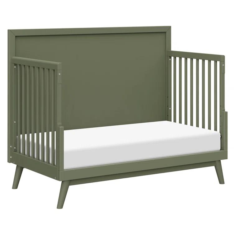 Palma 4-in-1 Convertible Crib with Toddler Bed Conversion Kit