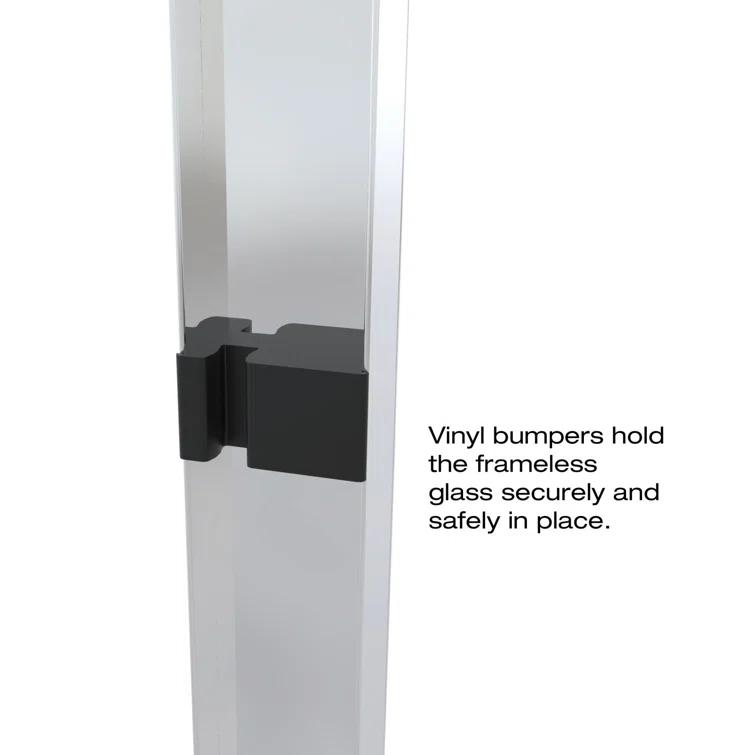 Classic 56" x 70" Frameless Bypass Sliding Shower Door
