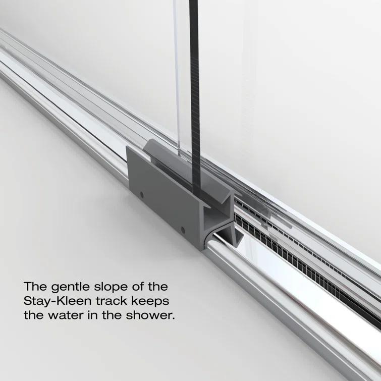 Classic 56" x 70" Frameless Bypass Sliding Shower Door