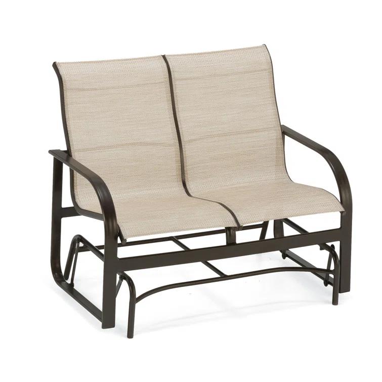 Winston Key West Sling 46'' Aluminum Outdoor Loveseat