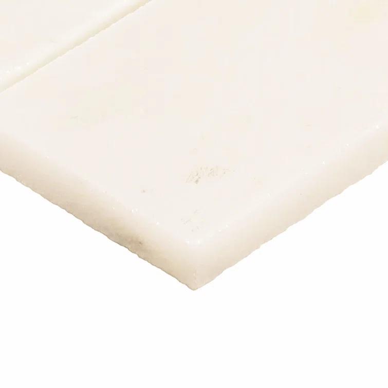 Gamma 2" x 6" Natural Stone Herringbone Wall and Floor Mosaic Tile (Set of 10)