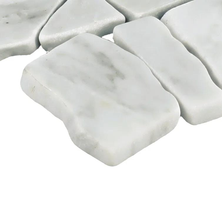 Daltile Gamma Natural Stone Pebble Wall and Floor Mosaic Tile (Set of 10)