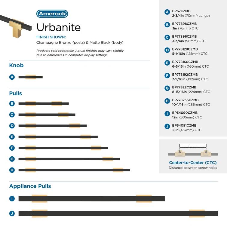 Urbanite Bar Pull