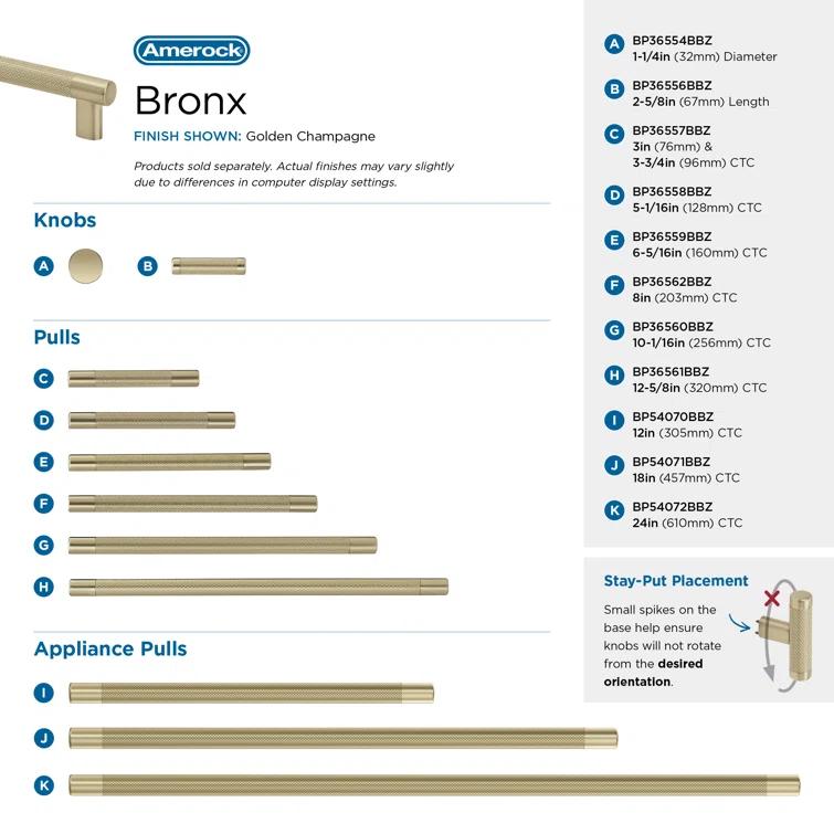 Bronx 1-1/4 inch (32mm) Diameter