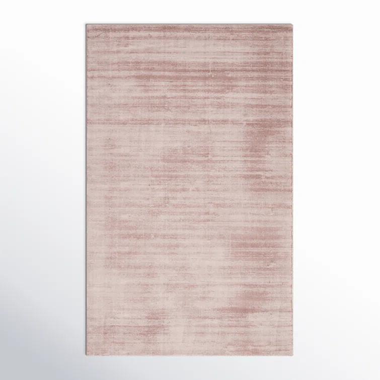 Oath Viscose Pink Rug