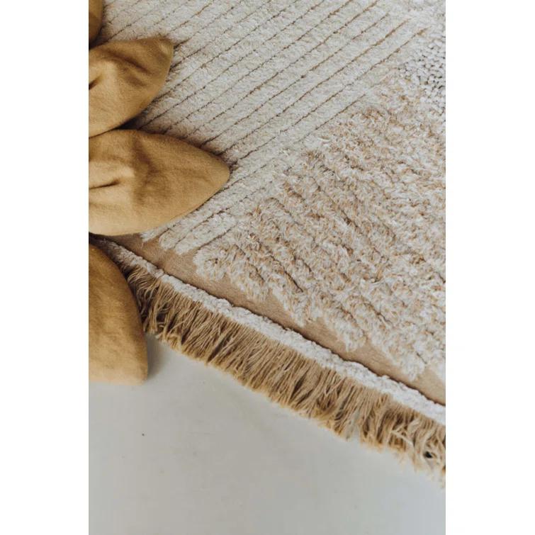 Lorena Canals Growing Up On A Farm Hand Tufted Cotton Abstract Rug