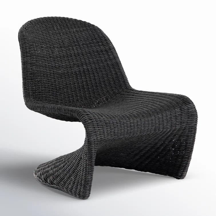Manila Indoor / Outdoor Accent Chair - Vintage Coal