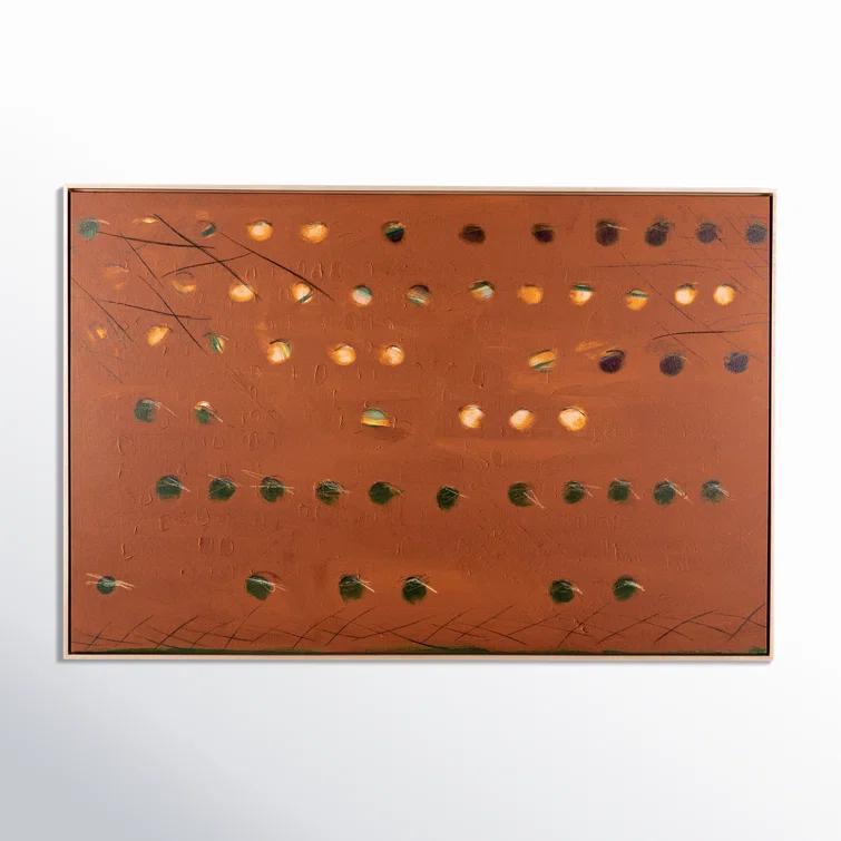 X Spot Rust Wall Art by Jamie Beckwith - 48" x 32"
