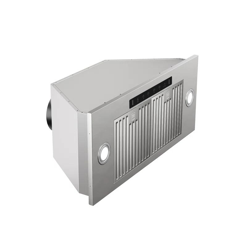 36'' VIKIO 900 Cubic Feet Per Minute Ducted Insert Range Hood with Baffle Filter and Light Included