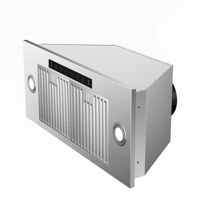 36'' VIKIO 900 Cubic Feet Per Minute Ducted Insert Range Hood with Baffle Filter and Light Included
